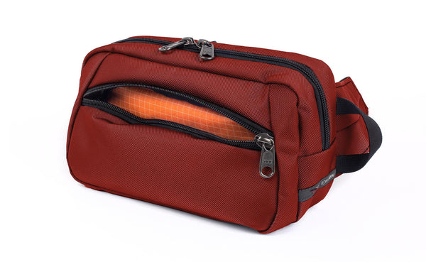 Bummer in Mars Red Ballistic with Zest 200 Halcyon